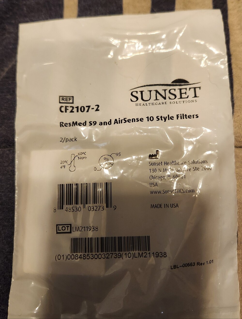 Brand New ResMed AirFit N20 Cushion- Small. Price As Marked, Please Read Below